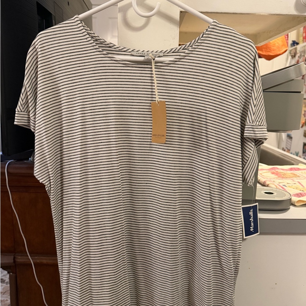 Striped Black and White T-Shirt